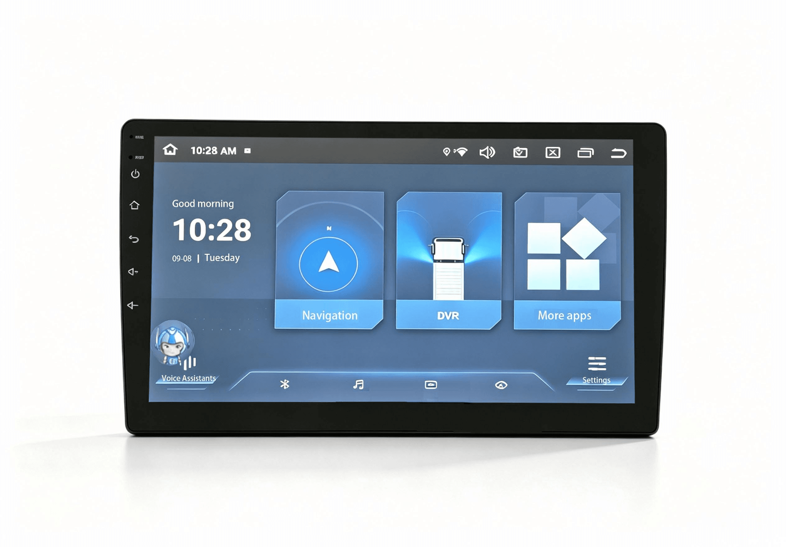 10-inch display