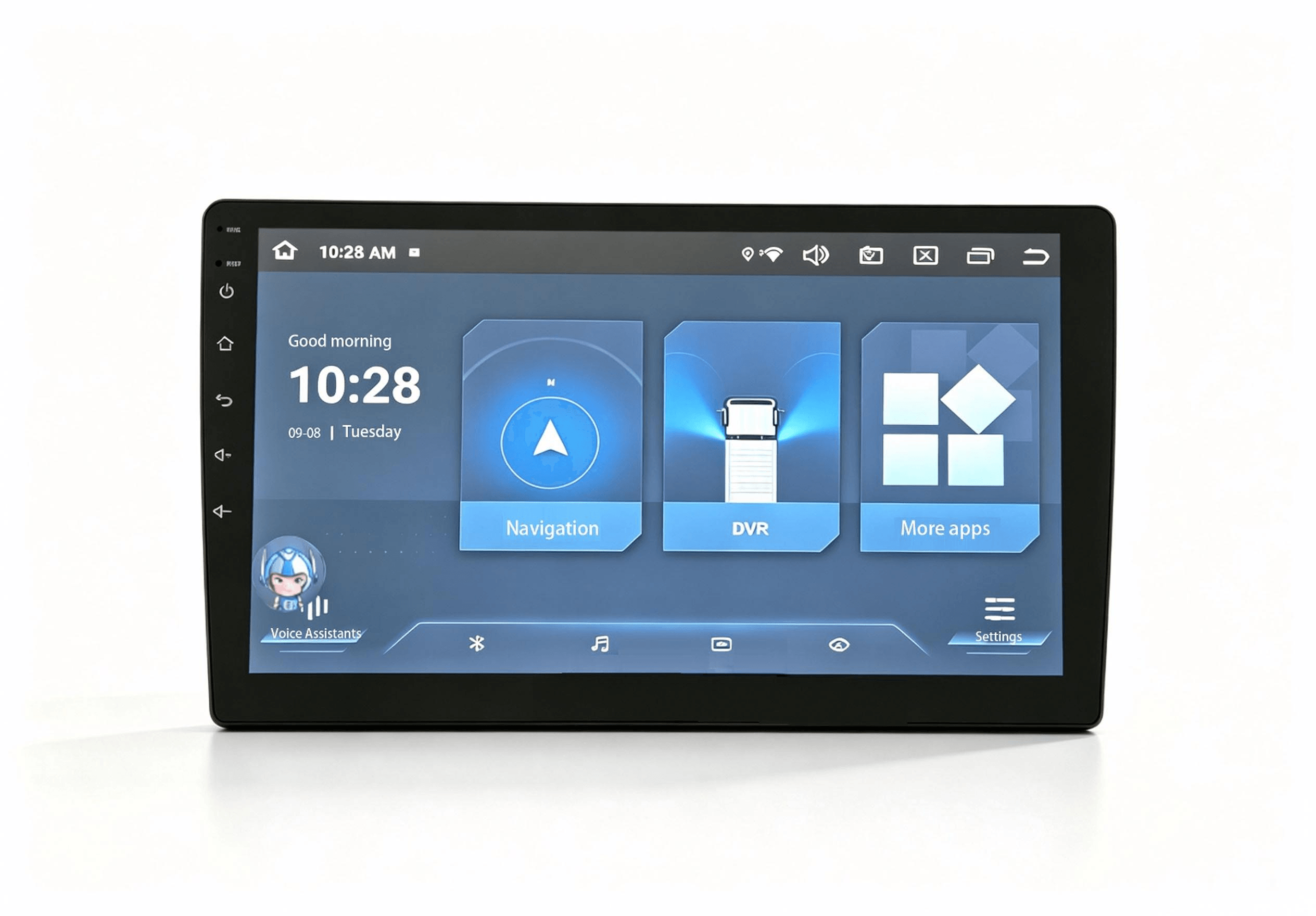 10-inch display